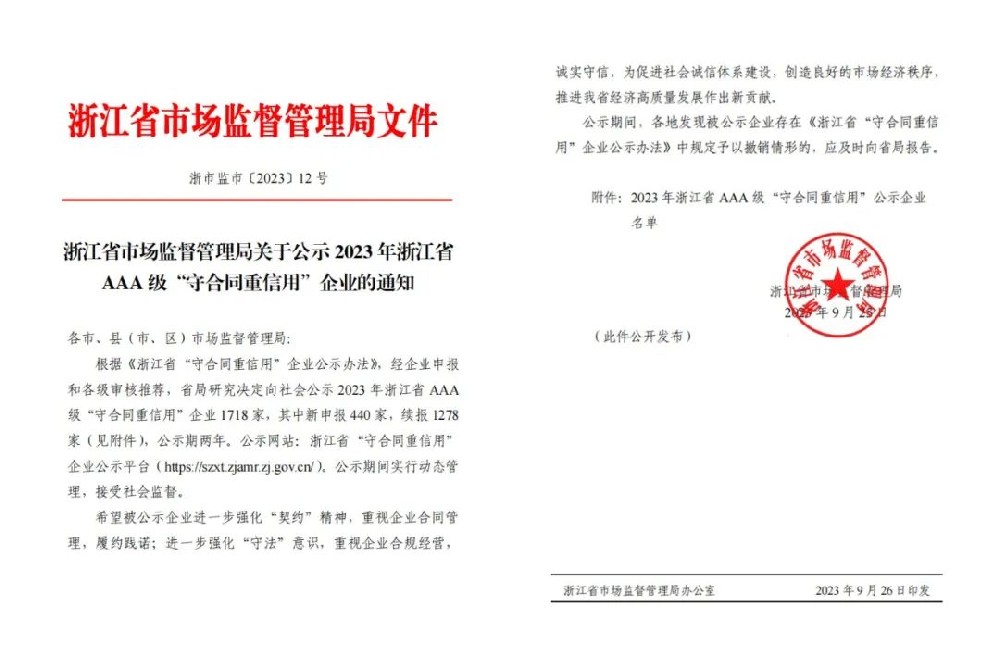 乐竞手机平台喜获AAA级“守合同重信用”企业荣誉称号
